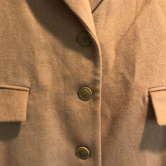 KRISTEN BLAKE Camel Wool Walking Coat - Picture 4 of 11